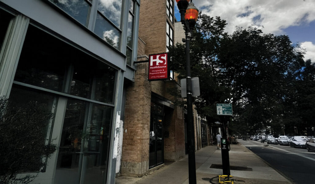 Exterior entrance at HealthSource of Chicago-Wicker Park