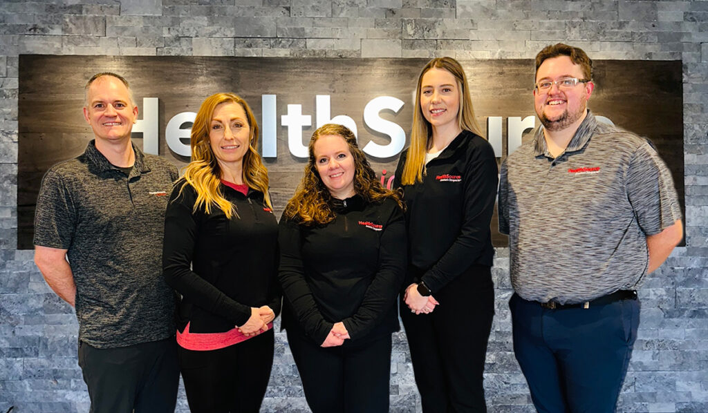 Dr. Jonathan Faubion and HealthSource of Riverton Team.