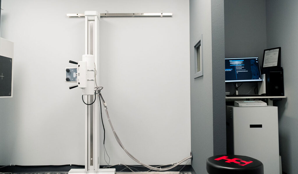 Digital X-Ray room at HealthSource of Southwest Lubbock