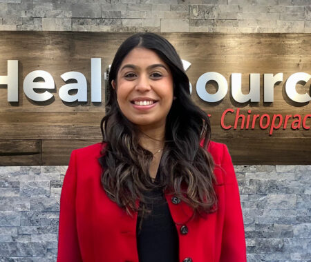 Dr. Jenna Patel, Doctor of Chiropractic at HealthSource of Roseland.